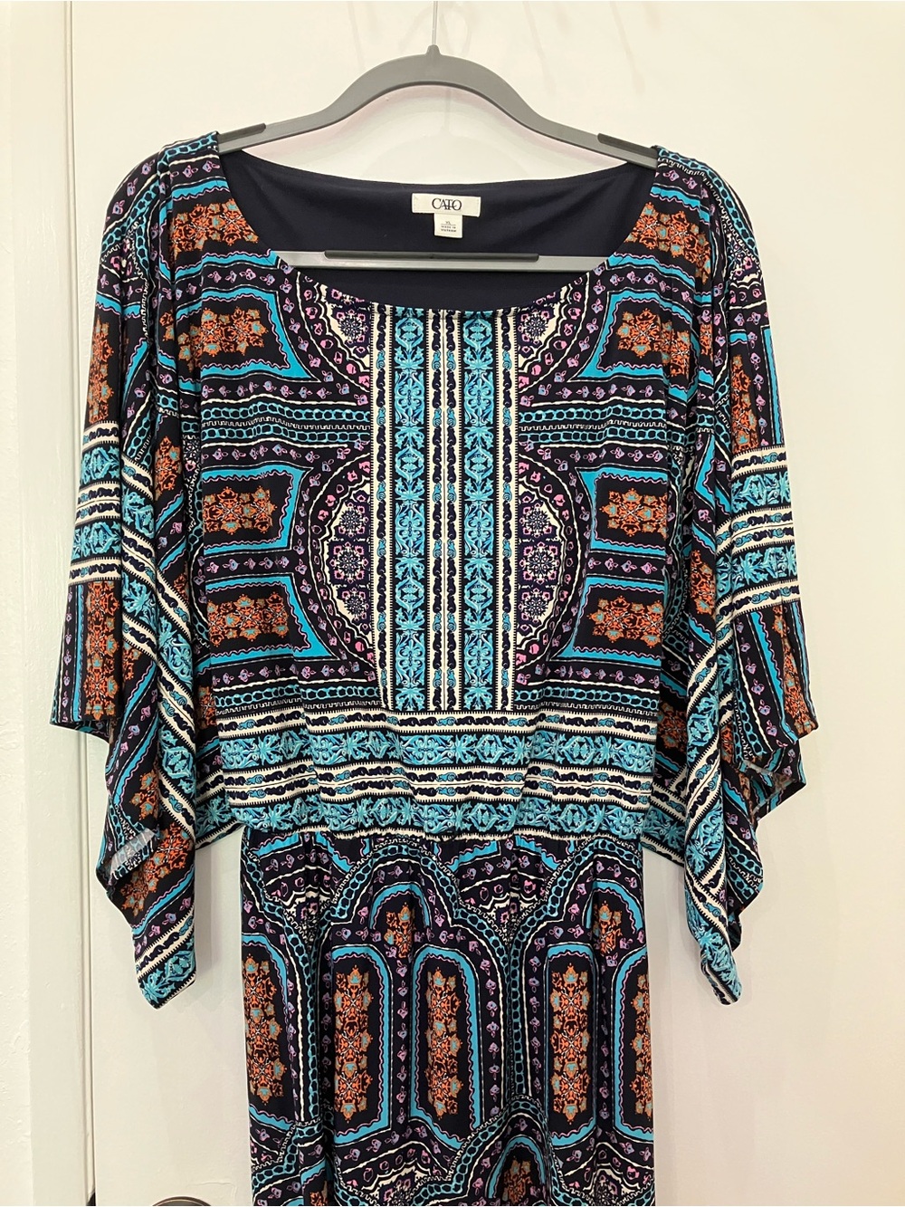 Cato Mandala Bohemian Dress, XL